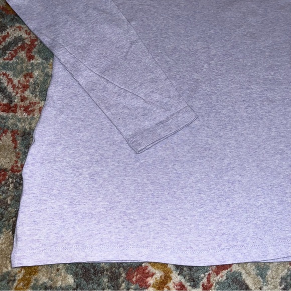 NWT Eddie bauer womens XXL casual long sleeve shirt lavender lilac color - Picture 3 of 7